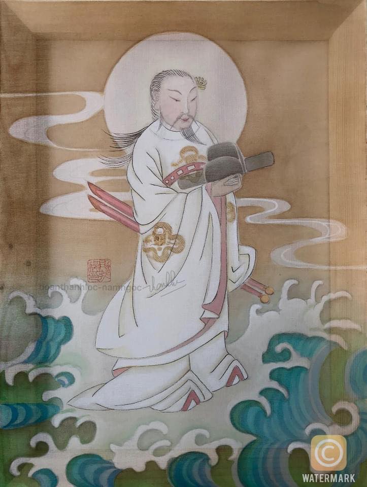 “Third Venerable Mandarin of Water” – “Five Royal Mandarins” Series by Nam Ngọc Đoàn Thành Lộc